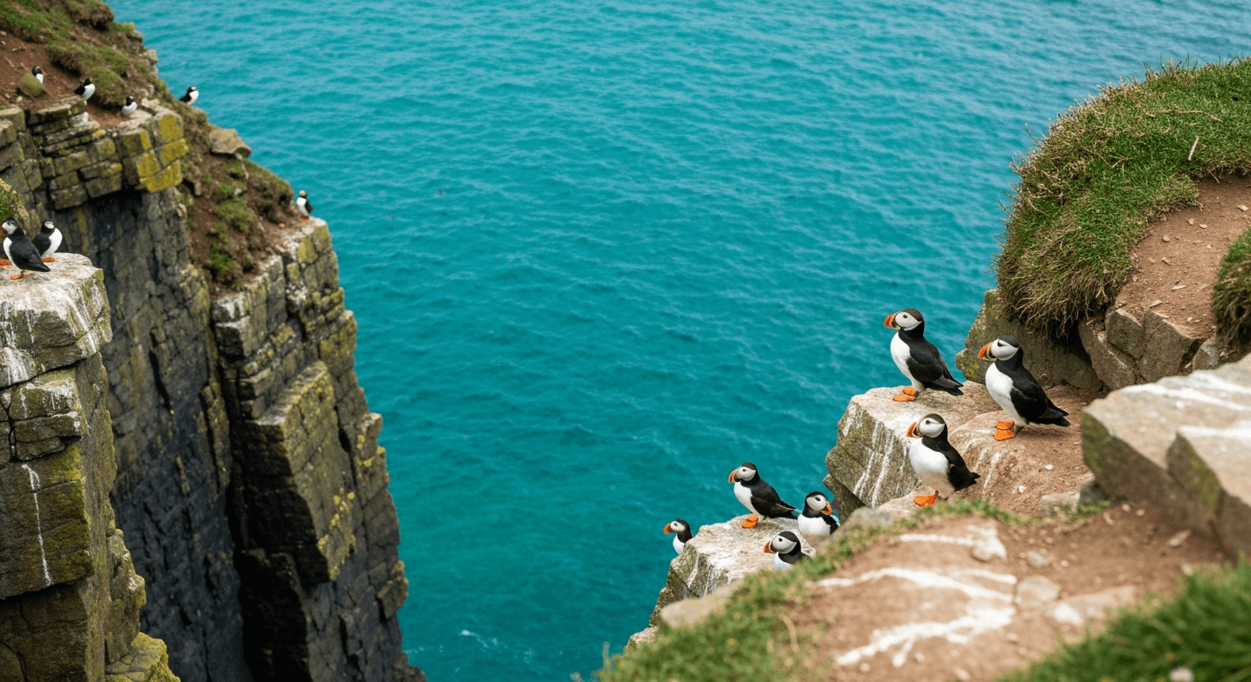 Wildlife Watching in Wales: Puffins, Seals & Dolphins